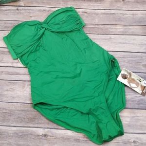 One piece bathing suit